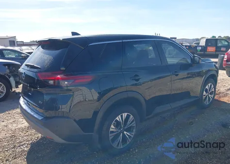 2021 Nissan Rogue Sv Fwd из США, поврежденный, VIN JN8AT3BA9MW001903